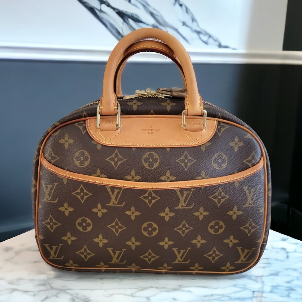 Louis Vuitton Monogram Trouville Handbag - Picture 1 of 16